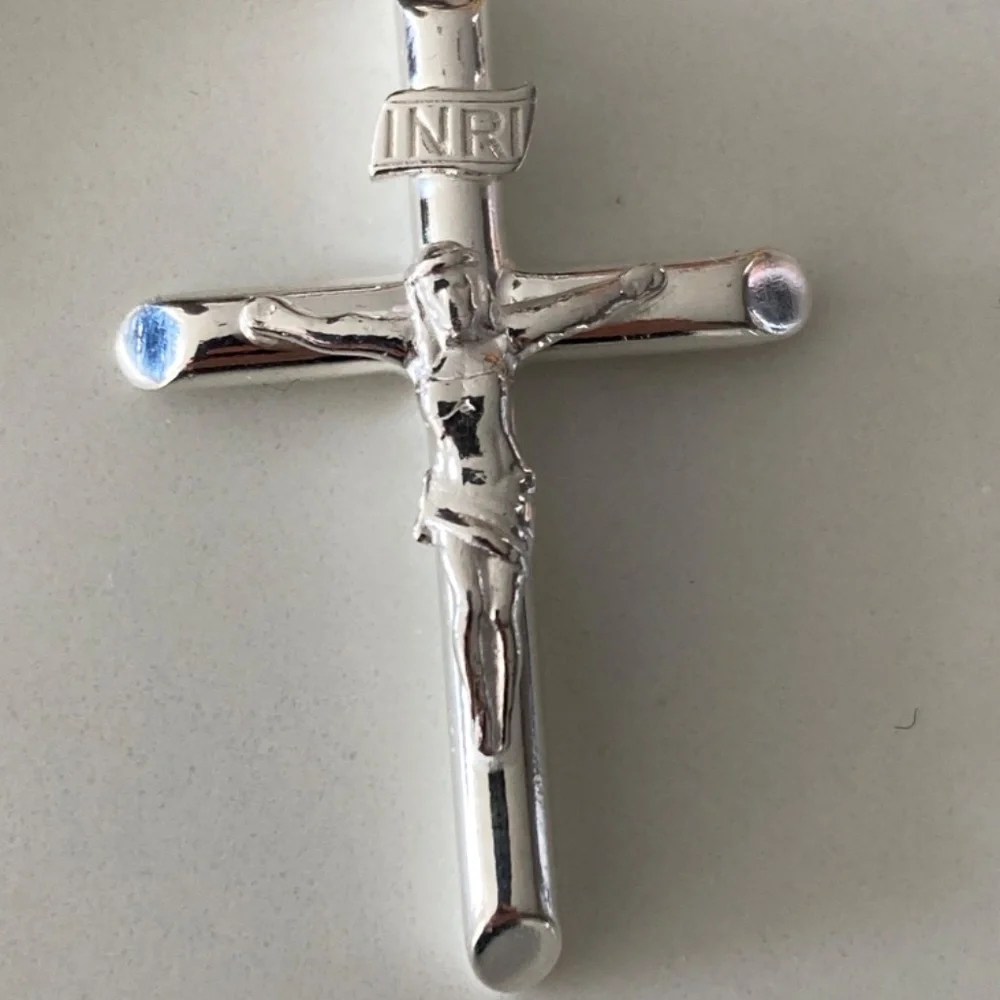 Blac Label Heritage INCI Crucifix Pendant 925 Sterling Silver Unisex NWT